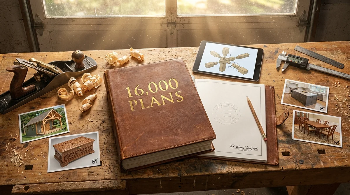 16000 Woodworking Plans and Blueprints